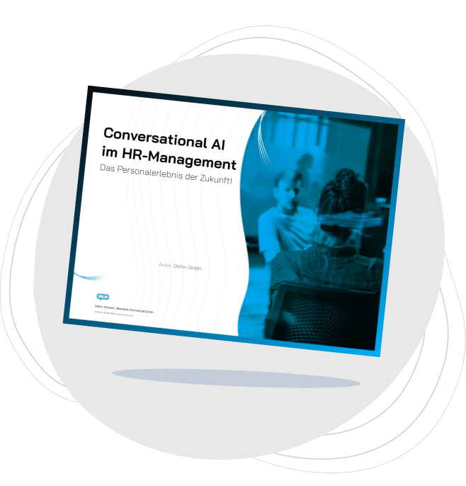 Conversational AI im HR-Management_Ein E-Book von Onlim-E-Mail