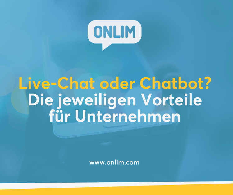 Live Chat oder Chatbot